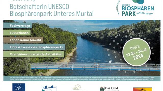 Ausbildung BotschafterIn UNESCO Biosphärenpark Unteres Murtal